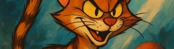 O gato do Gargamel tem nome