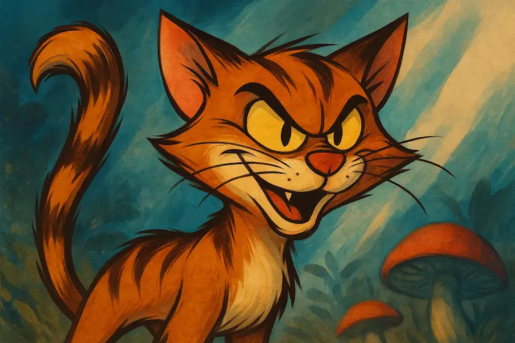 O gato do Gargamel tem nome