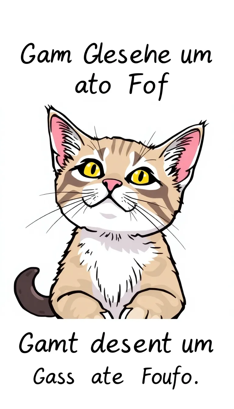Como Desenhar um Gato Fofo: Passo a Passo Simples e Encantador