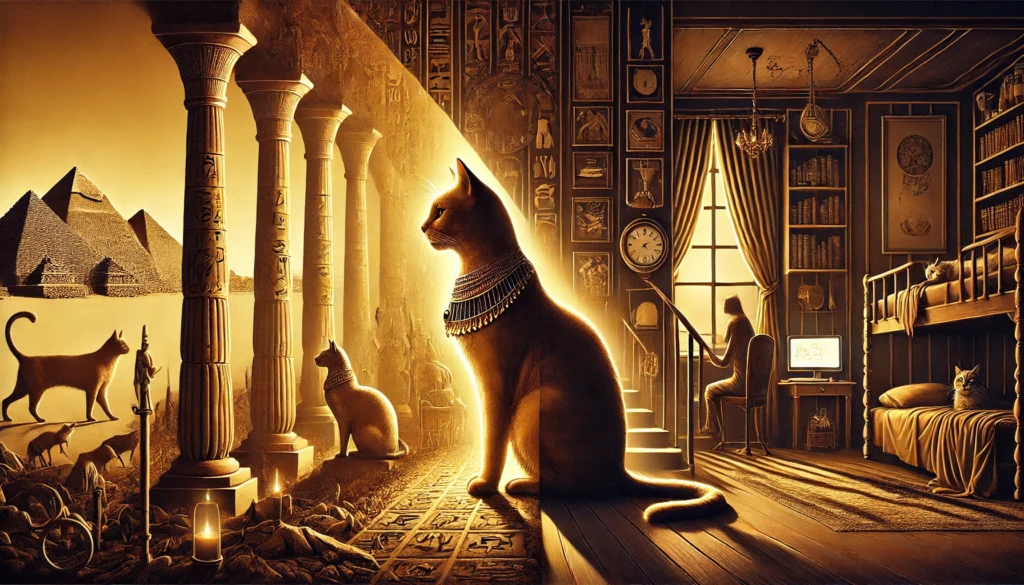 Gatos Através do Tempo: a História da Felinidade . Gatos Através do Tempo