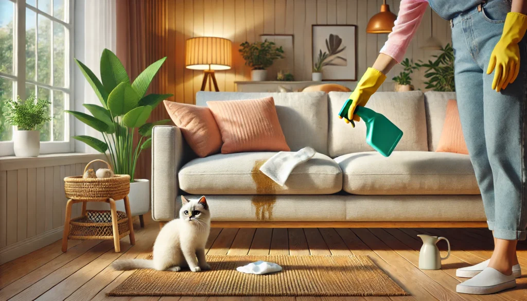 Como Tirar Cheiro de Xixi de Gato