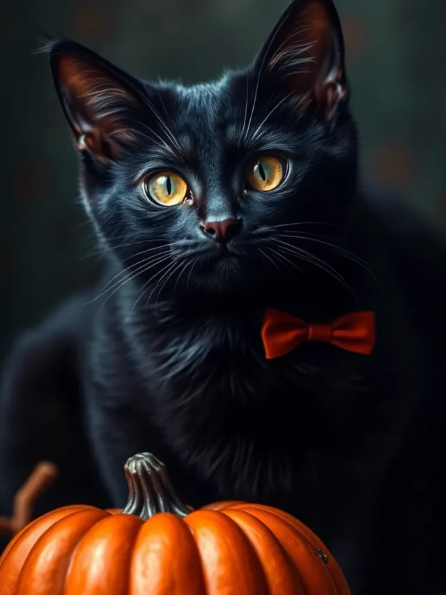 Gatos Pretos em Perigo no Halloween