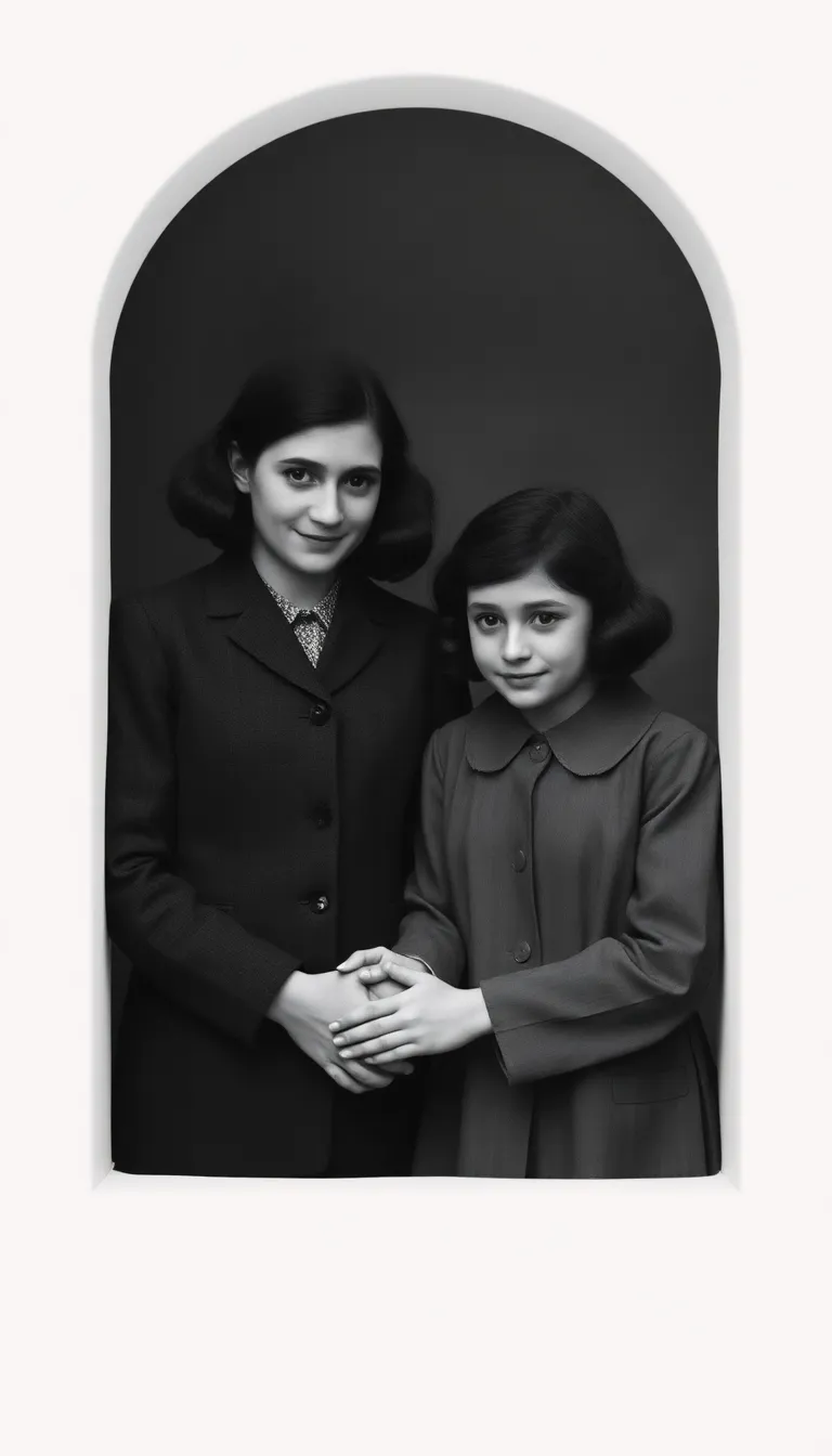 Anne Frank e sua gata Moortje