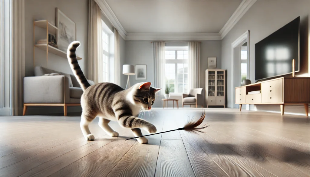 Enriquecimento ambiental para gatos