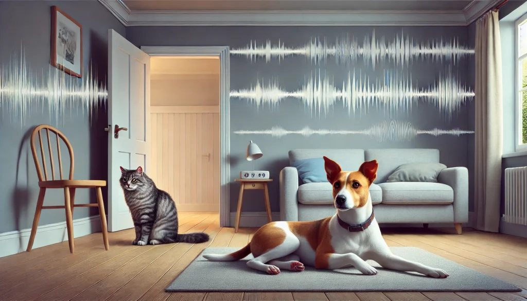 Animais de estimação e o estresse com fogos