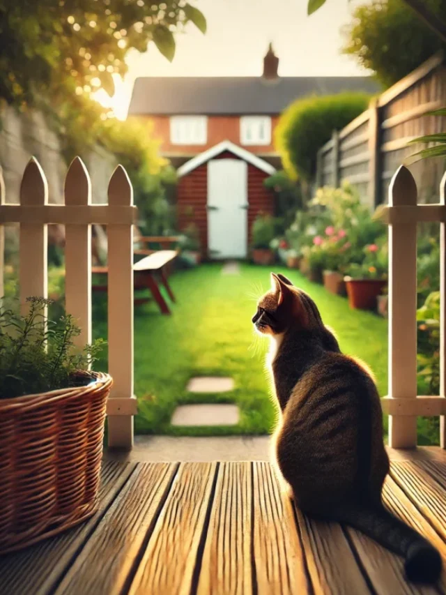 Recinto seguro para gatos: vale a pena fazer no quintal?